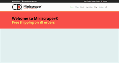 Desktop Screenshot of miniscraper.com