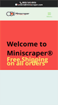 Mobile Screenshot of miniscraper.com